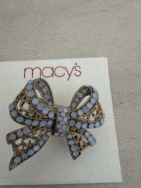Macy's Gold Bow Ring